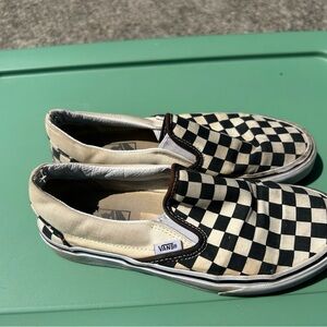 Vans Checkerboard Slip-On Sneakers